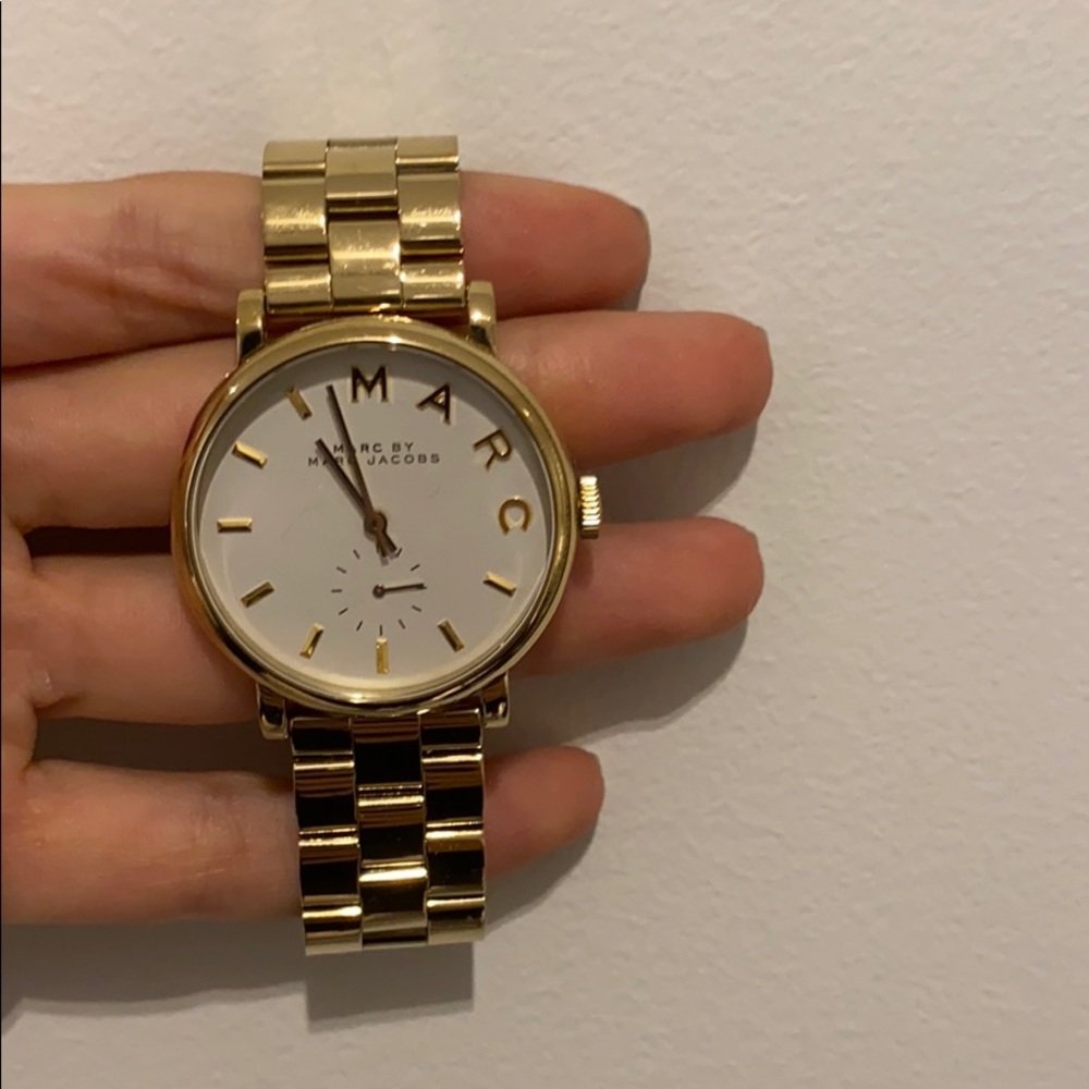 Marc Jacobs Gold Watch